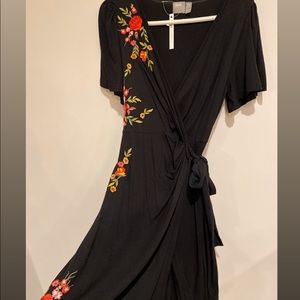 ASOS maternity wrap dress